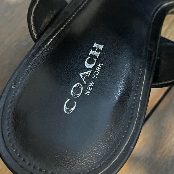 Elegant Coach Black and Gray Women's Shoes - Picture 3 of 9